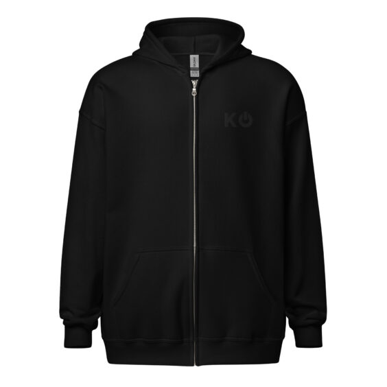 Blackout Fan Zip Hoodie